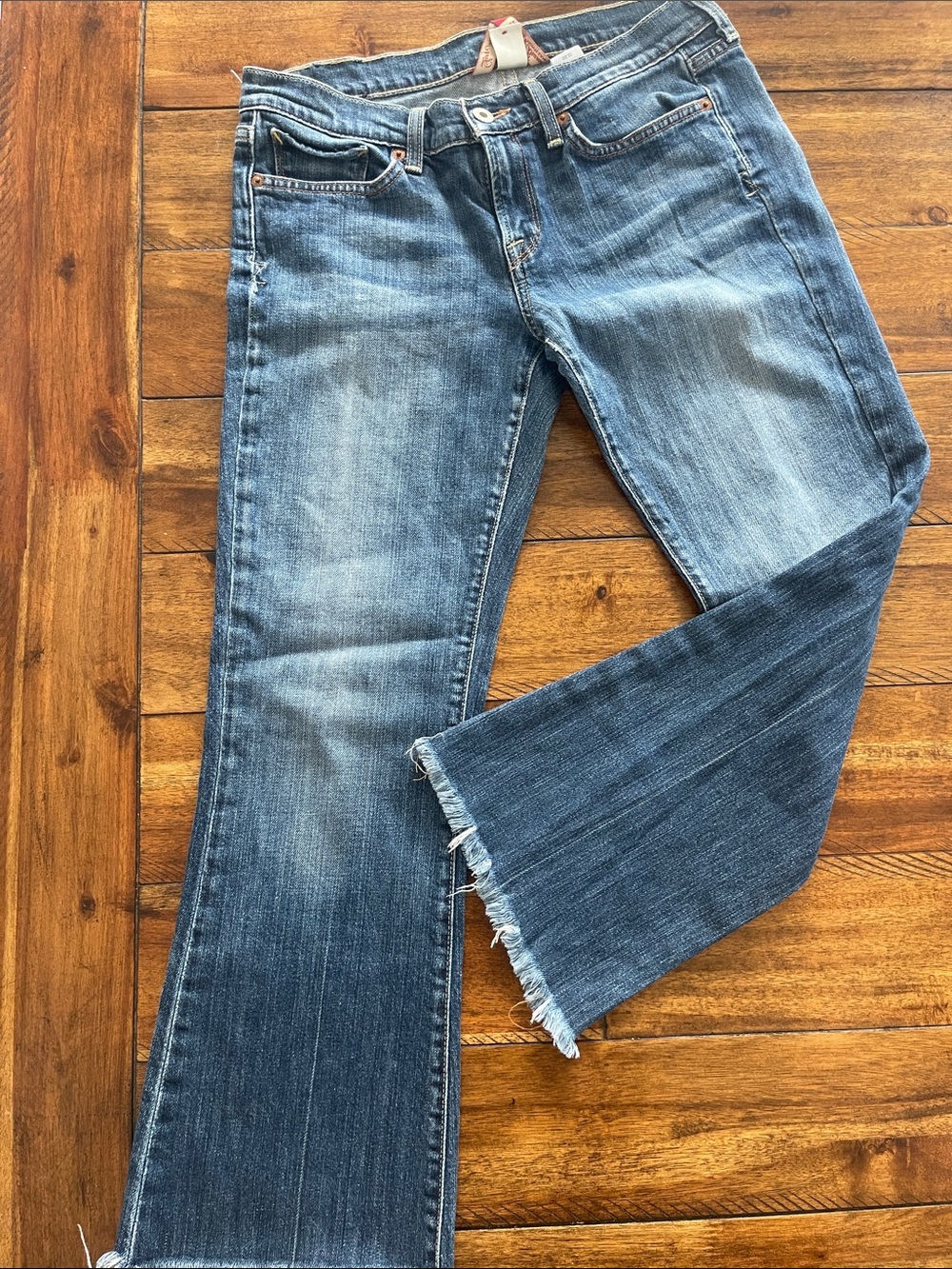Lucky Brand Women's Boot Cut Jeans in Medium Blue Wash